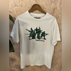 White Toy Solider Graphic Tee